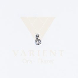 Ezüst Egyköves Medál Button foglalattal