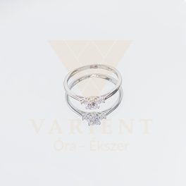 FEHÉR ARANY ELJEGYZÉSI GYŰRŰ
