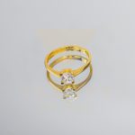 SÁRGA ARANY ELJEGYZÉSI GYŰRŰ