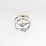 FEHÉR ARANY ELJEGYZÉSI GYŰRŰ