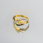 SÁRGA - FEHÉR ARANY GYŰRŰ