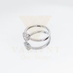 FEHÉR ARANY ELJEGYZÉSI GYŰRŰ