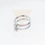 FEHÉR ARANY ELJEGYZÉSI GYŰRŰ