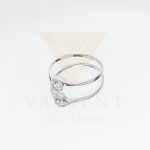 FEHÉR ARANY ELJEGYZÉSI GYŰRŰ