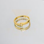 SÁRGA ARANY ELJEGYZÉSI GYŰRŰ