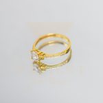 SÁRGA ARANY ELJEGYZÉSI GYŰRŰ