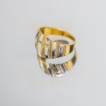 SÁRGA - FEHÉR ARANY GYŰRŰ