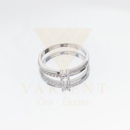 FEHÉR ARANY ELJEGYZÉSI GYŰRŰ