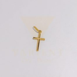 Sárga arany kereszt medál