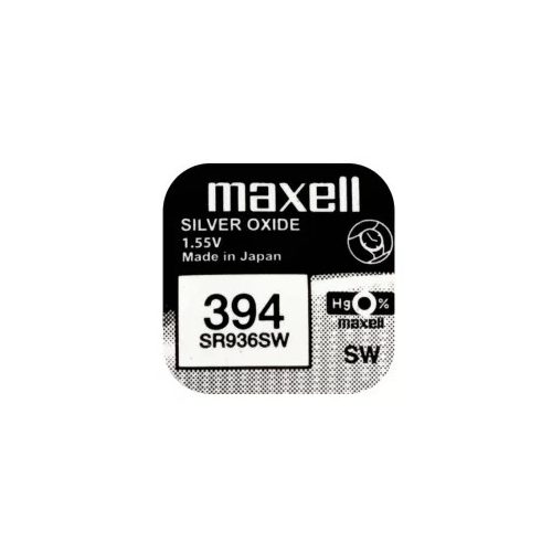 Maxell SR936SW (394) EZÜST-OXID GOMBELEM